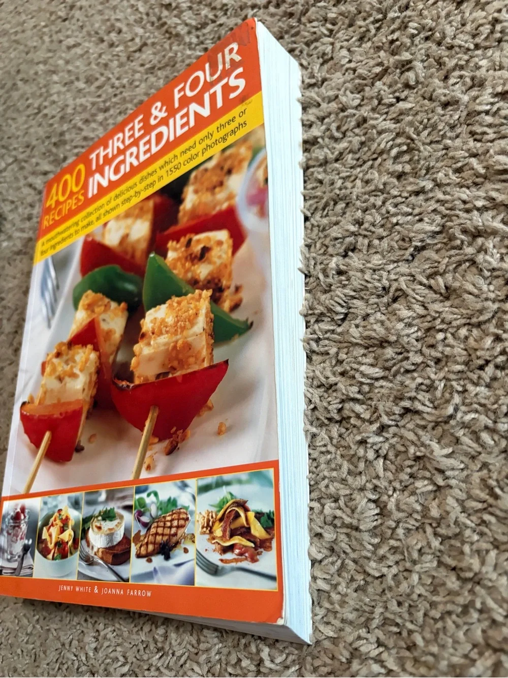 Barnes & Noble cookbook showcasing
